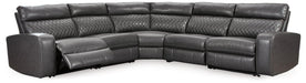 Samperstone Power Reclining Sectional - Aras Mattress And Furniture(Las Vegas, NV)