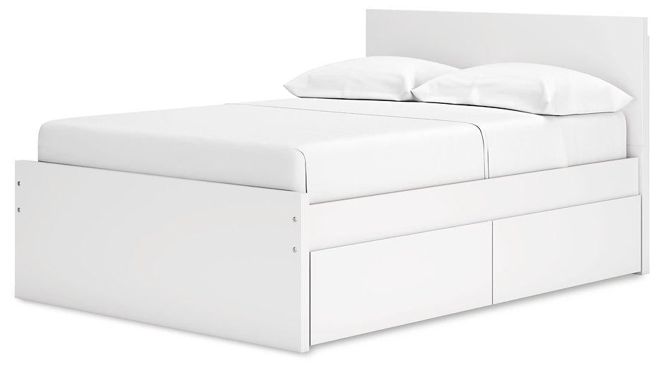 Onita Panel Bed with 2 Side Storage - Aras Mattress And Furniture(Las Vegas, NV)