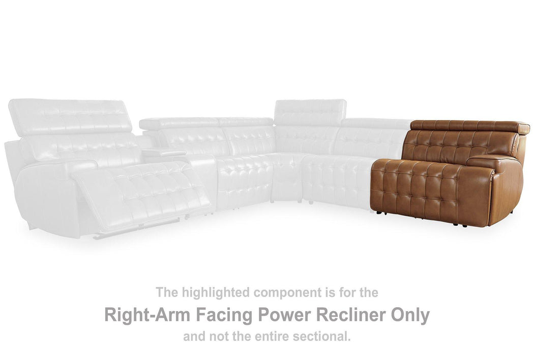 Temmpton Power Reclining Sectional Sofa - Aras Mattress And Furniture(Las Vegas, NV)