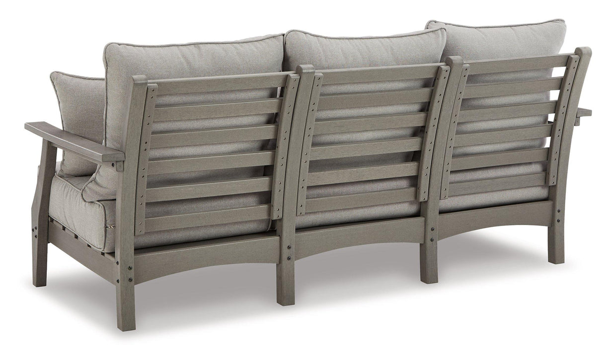 Visola Outdoor Sofa Conversation Set - Aras Mattress And Furniture(Las Vegas, NV)