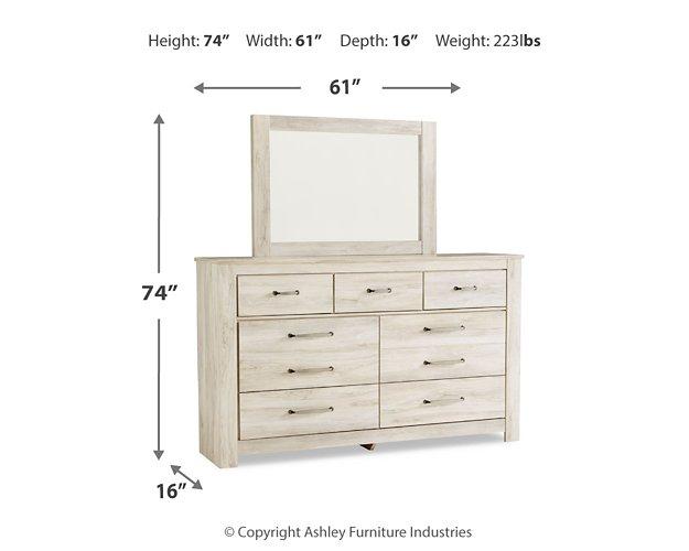 Bellaby Dresser and Mirror - Aras Mattress And Furniture(Las Vegas, NV)