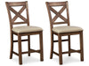 Moriville Bar Stool Set - Aras Mattress And Furniture(Las Vegas, NV)