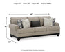 Elbiani Living Room Set - Aras Mattress And Furniture(Las Vegas, NV)