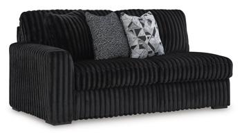 Midnight-Madness Sectional with Chaise - Aras Mattress And Furniture(Las Vegas, NV)