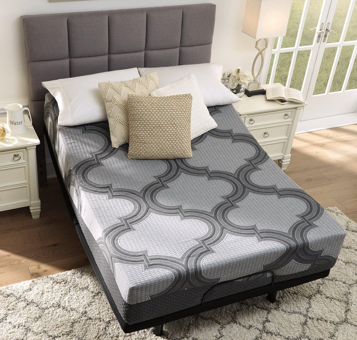 12 Inch Ashley Hybrid King Adjustable Base and Mattress - Aras Mattress And Furniture(Las Vegas, NV)