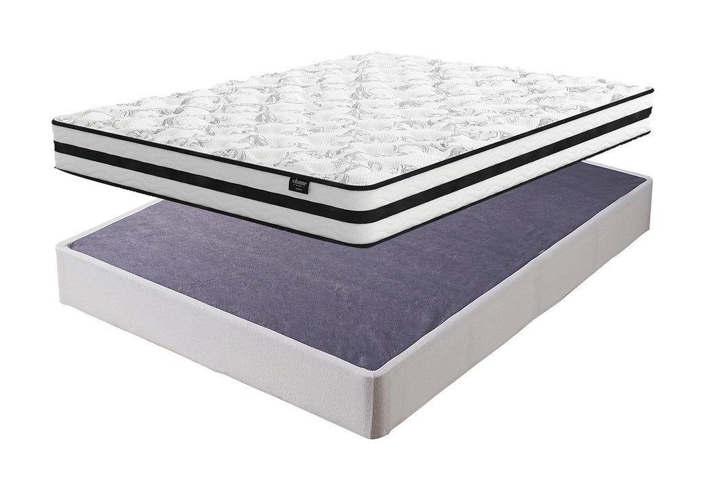 8 Inch Chime Innerspring Mattress Set - Aras Mattress And Furniture(Las Vegas, NV)