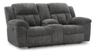 Frohn Reclining Loveseat with Console - Aras Mattress And Furniture(Las Vegas, NV)