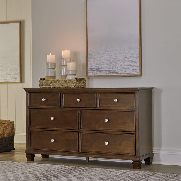 Danabrin Dresser and Mirror - Aras Mattress And Furniture(Las Vegas, NV)