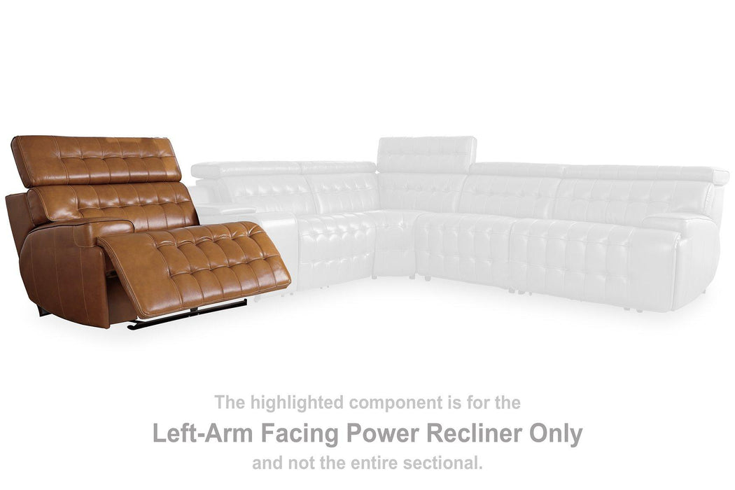 Temmpton Power Reclining Sectional Sofa - Aras Mattress And Furniture(Las Vegas, NV)