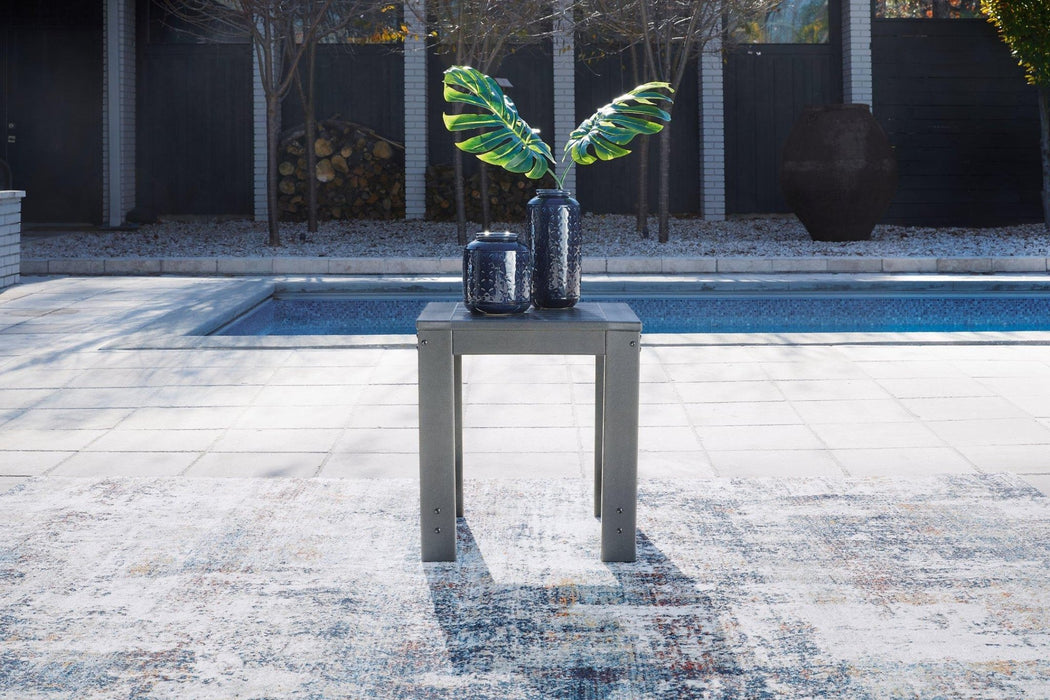 Amora Outdoor End Table - Aras Mattress And Furniture(Las Vegas, NV)