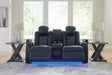 Fyne-Dyme Power Reclining Loveseat with Console - Aras Mattress And Furniture(Las Vegas, NV)