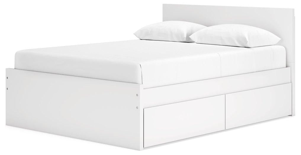 Onita Panel Bed with 2 Side Storage - Aras Mattress And Furniture(Las Vegas, NV)