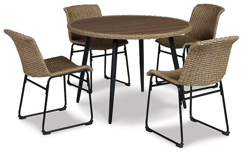 Amaris Outdoor Dining Set - Aras Mattress And Furniture(Las Vegas, NV)