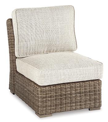 Beachcroft Armless Chair with Cushion - Aras Mattress And Furniture(Las Vegas, NV)