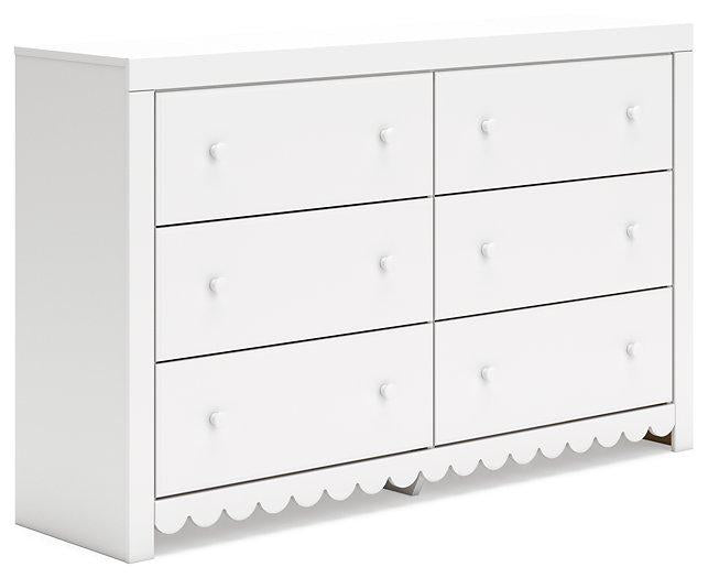 Mollviney Dresser and Mirror - Aras Mattress And Furniture(Las Vegas, NV)