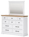 Ashbryn Dresser and Mirror - Aras Mattress And Furniture(Las Vegas, NV)