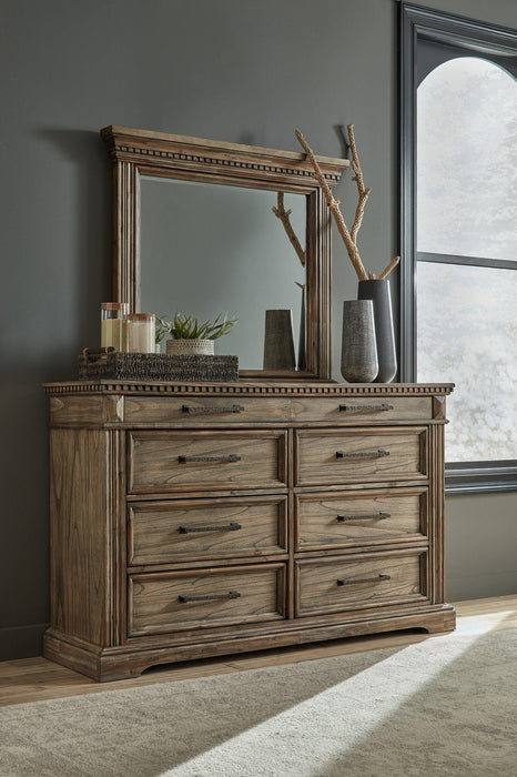 Markenburg Dresser and Mirror - Aras Mattress And Furniture(Las Vegas, NV)