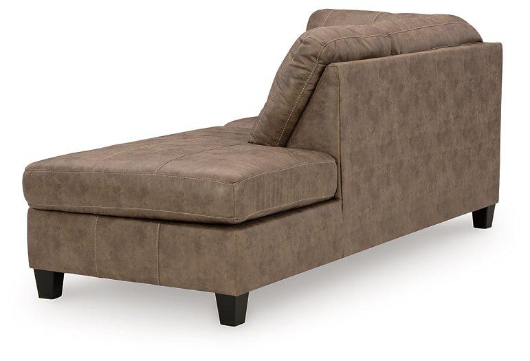 Navi 2-Piece Sectional Sofa Sleeper Chaise - Aras Mattress And Furniture(Las Vegas, NV)