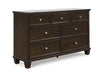Danabrin Dresser and Mirror - Aras Mattress And Furniture(Las Vegas, NV)