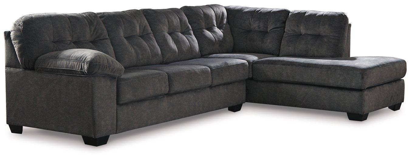 Accrington 2-Piece Sectional with Chaise - Aras Mattress And Furniture(Las Vegas, NV)