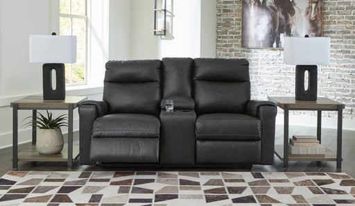 Axtellton Power Reclining Loveseat with Console - Aras Mattress And Furniture(Las Vegas, NV)