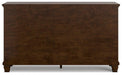 Danabrin Dresser and Mirror - Aras Mattress And Furniture(Las Vegas, NV)
