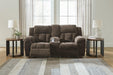 Frohn Reclining Loveseat with Console - Aras Mattress And Furniture(Las Vegas, NV)