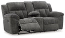 Frohn Reclining Loveseat with Console - Aras Mattress And Furniture(Las Vegas, NV)