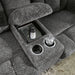 Frohn Reclining Loveseat with Console - Aras Mattress And Furniture(Las Vegas, NV)