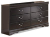Huey Vineyard Dresser and Mirror - Aras Mattress And Furniture(Las Vegas, NV)
