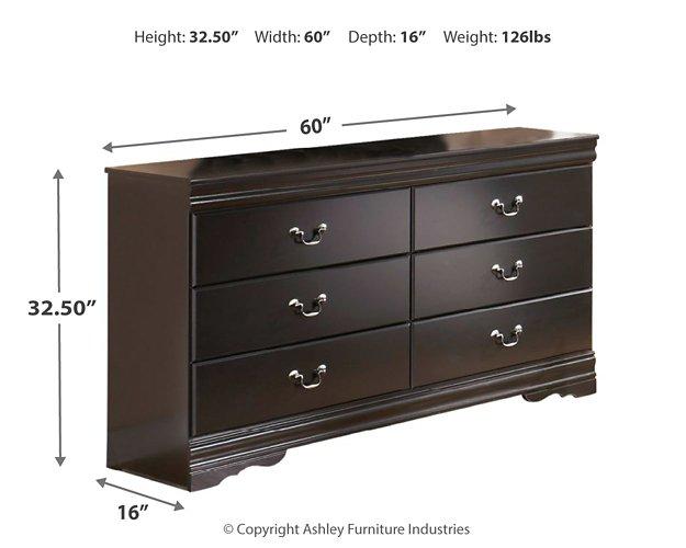 Huey Vineyard Dresser and Mirror - Aras Mattress And Furniture(Las Vegas, NV)