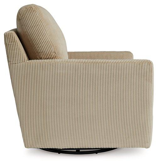 Icaman Swivel Accent Chair - Aras Mattress And Furniture(Las Vegas, NV)