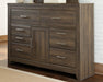 Juararo Dresser and Mirror - Aras Mattress And Furniture(Las Vegas, NV)