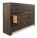 Juararo Dresser and Mirror - Aras Mattress And Furniture(Las Vegas, NV)