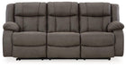 First Base Reclining Sofa - Aras Mattress And Furniture(Las Vegas, NV)