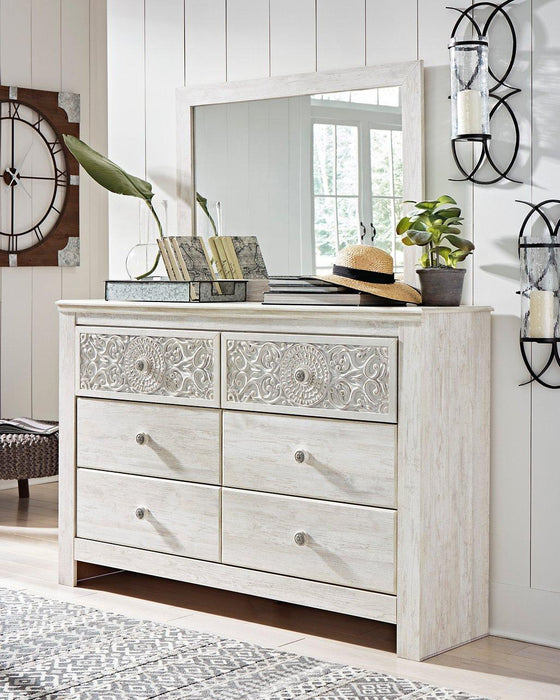 Paxberry Dresser and Mirror - Aras Mattress And Furniture(Las Vegas, NV)