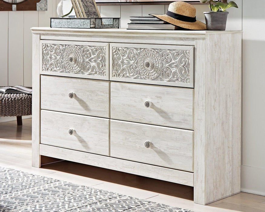 Paxberry Dresser and Mirror - Aras Mattress And Furniture(Las Vegas, NV)