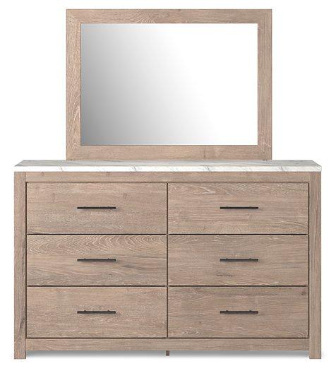 Senniberg Dresser and Mirror - Aras Mattress And Furniture(Las Vegas, NV)