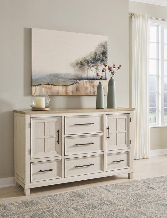 Shaybrock Dresser and Mirror - Aras Mattress And Furniture(Las Vegas, NV)