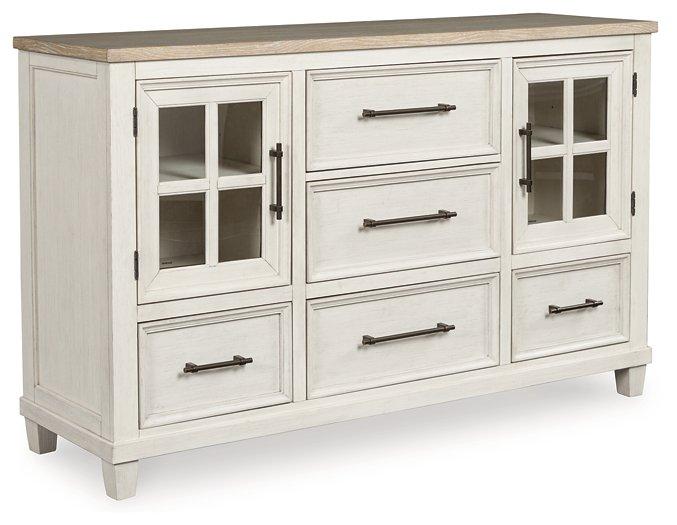 Shaybrock Dresser and Mirror - Aras Mattress And Furniture(Las Vegas, NV)