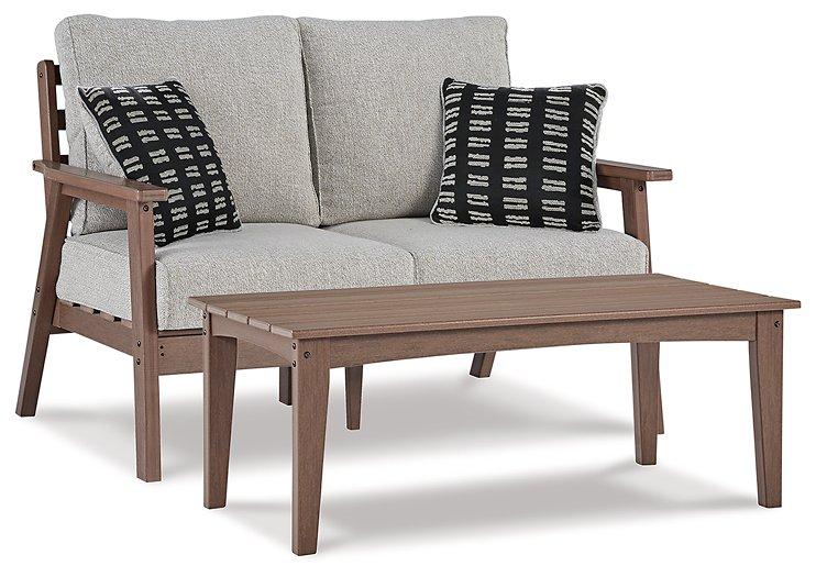 Emmeline Outdoor Seating Set - Aras Mattress And Furniture(Las Vegas, NV)