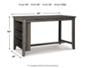 Caitbrook Counter Height Dining Package - Aras Mattress And Furniture(Las Vegas, NV)