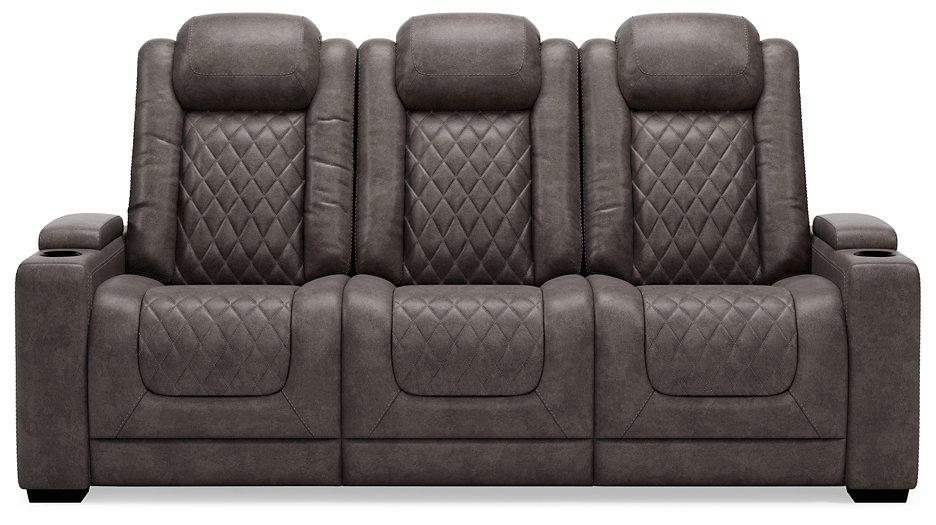 HyllMont Power Reclining Living Room Set - Aras Mattress And Furniture(Las Vegas, NV)