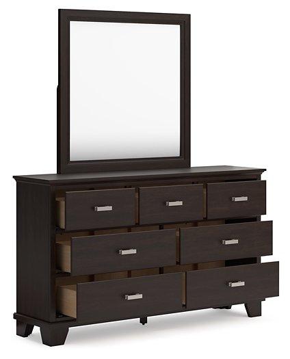 Covetown Dresser and Mirror - Aras Mattress And Furniture(Las Vegas, NV)