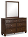 Danabrin Dresser and Mirror - Aras Mattress And Furniture(Las Vegas, NV)