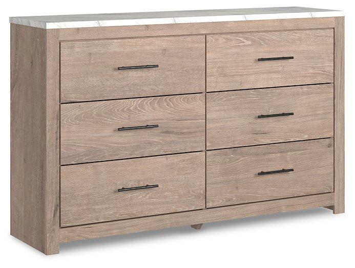 Senniberg Dresser and Mirror - Aras Mattress And Furniture(Las Vegas, NV)