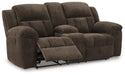 Frohn Reclining Loveseat with Console - Aras Mattress And Furniture(Las Vegas, NV)