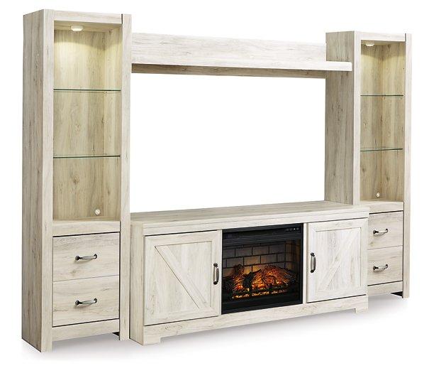 Bellaby 4-Piece Entertainment Center with Electric Fireplace - Aras Mattress And Furniture(Las Vegas, NV)