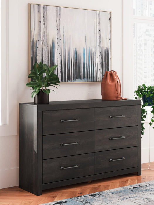 Hollivern Dresser and Mirror - Aras Mattress And Furniture(Las Vegas, NV)