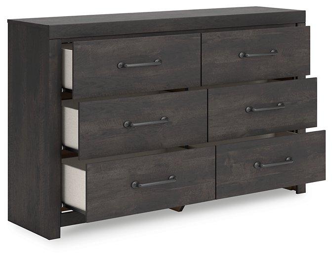 Hollivern Dresser and Mirror - Aras Mattress And Furniture(Las Vegas, NV)